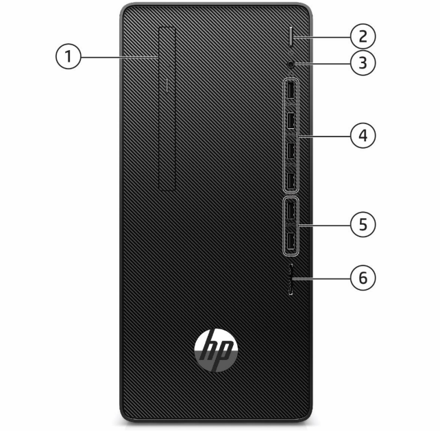 کیس اچ پی HP 280 Pro G6 Microtower + front