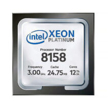 CPU مدل Xeon Platinum 8158 برند Intel