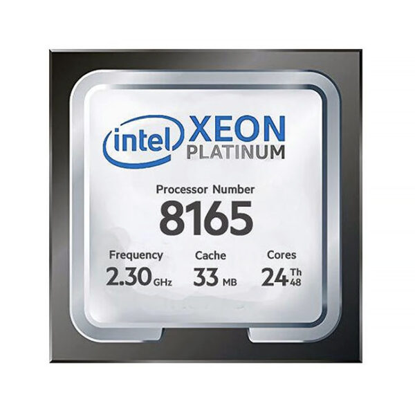 CPU مدل Xeon Platinum 8165 برند Intel