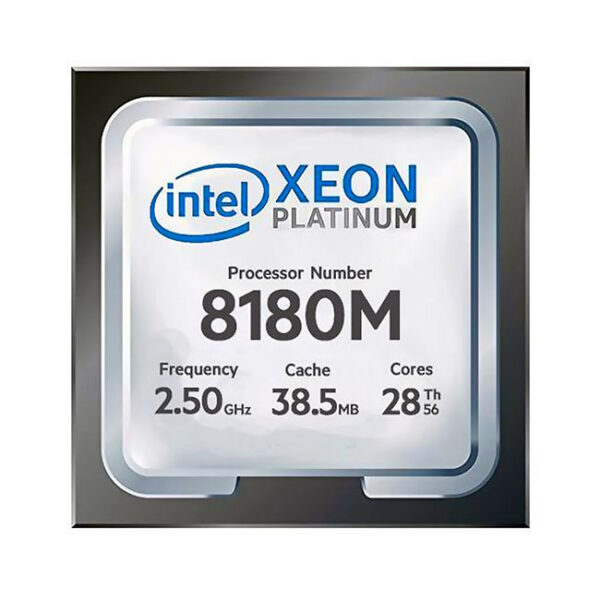 CPU مدل Xeon Platinum 8180M برند Intel