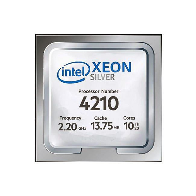 CPU مدل Xeon Silver 4210 برند Intel
