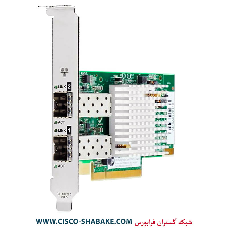 کارت شبکه 2 پورت سرور 562SFP+ 10GB Ethernet HPE
