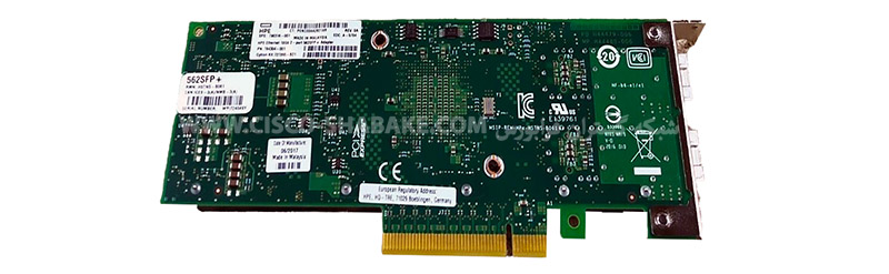 کارت شبکه سرور562 SFP + 10GB Ethernet HP