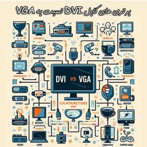 برتری های کابل DVI نسبت به VGA چیست؟ کدامیک برای مانیتور شما بهتر است