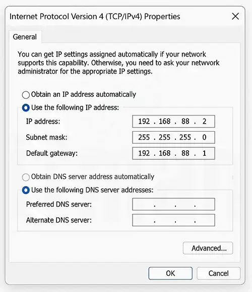 اتصال به میکروتیک با Winbox از طریق آدرس IP