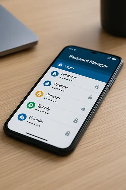 اپلیکیشن مدیریت رمز عبور