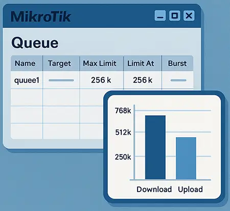 تقسیم پهنای باند شبکه بین کاربران