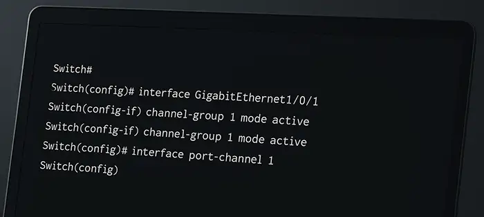 پیکربندی LACP روی سوئیچ سیسکو