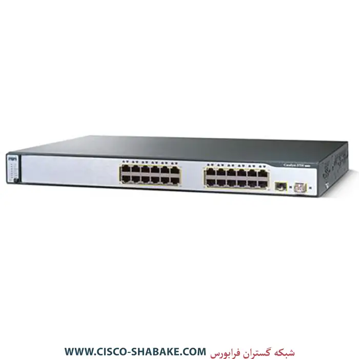 سوئیچ سیسکو WS-C3750-24TS-E