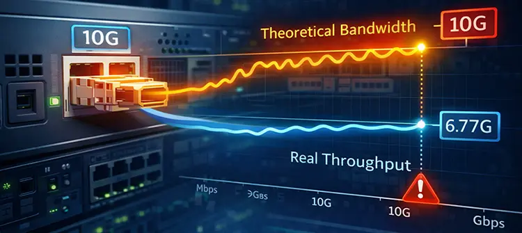 تفاوت پهنای باند اسمی و Throughput واقعی