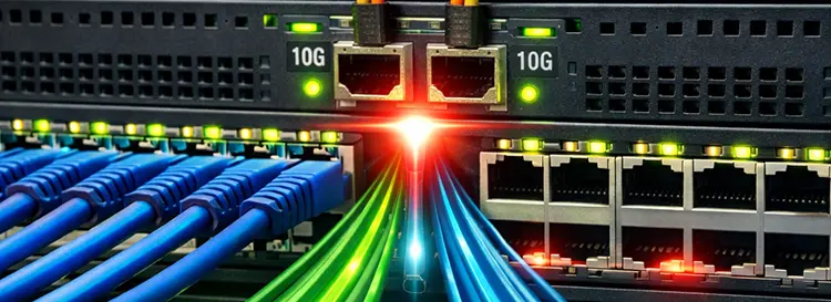 دلیل Switching Capacity واقعی نبودن