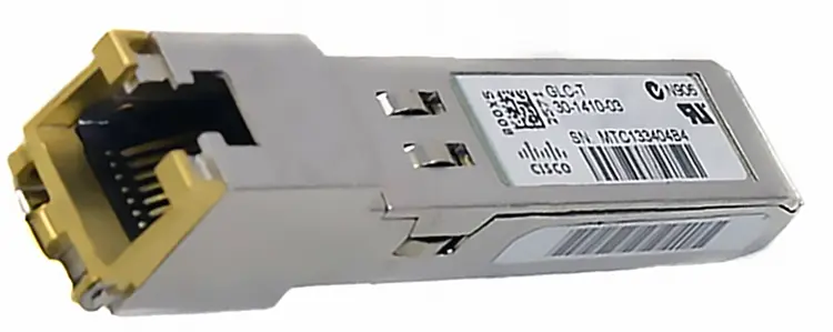 مشکلات SFP در سوئیچ سیسکو GLC-T
