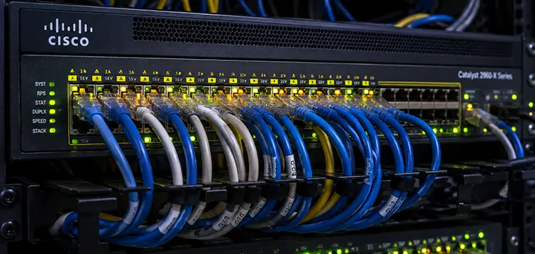 تاثیر فشار ترافیکی و Broadcast Storm روی CPU سوئیچ سیسکو