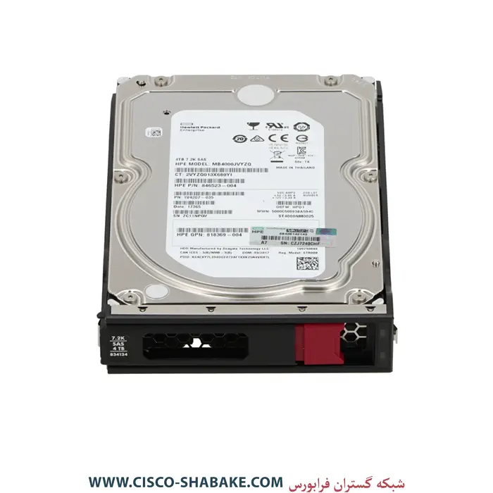 قیمت هارد سرور HPE 4TB SAS 12G 7.2K LFF