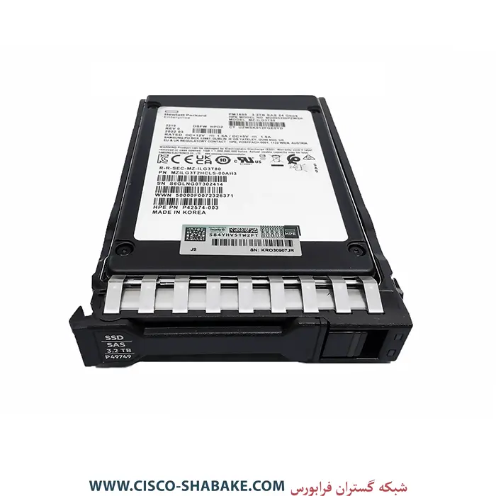 هارد SSD سرور HPE 3.2TB 24G SFF