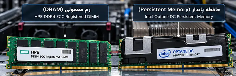 تفاوت رم معمولی و Persistent Memory